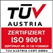 Logo TÜV Austria ISO 9001 zertifiziert